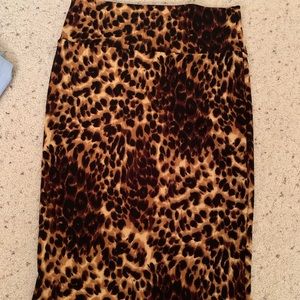 Leopard print Cassie skirt